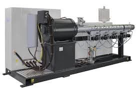 Sepenuhnya otomatis PE Corrugated Pipe Equipment ABB Inverter 380V 50HZ