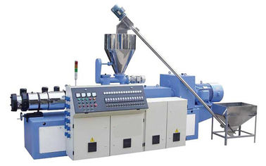 Pipa PVC / Profil Papan Konikal Twin Screw Extruder Bahan Baja Stainess