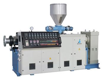Garis ekstrusi pipa plastik hemat energi, kondisi baru Twin sekrup Extruders