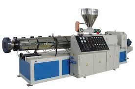 Single Screw Pvc Extruder Machine 5 - 1500kg / H Keluaran 25 - 150mm Diameter Sekrup