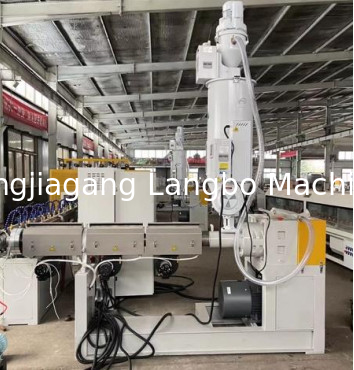 16-75mm PVC Spiral Pipe Extrusion Line Presisi tinggi
