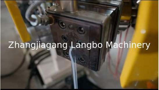 16-75mm PVC Spiral Pipe Extrusion Line Presisi tinggi