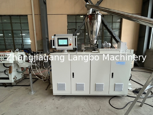 Mesin pembuatan pipa PVC secara otomatis dengan 380V 50Hz atau tegangan yang disesuaikan