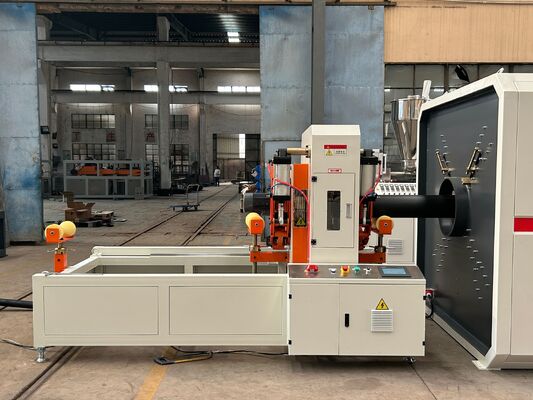 China 16-110mm Mesin pembuatan pipa polietilen kepadatan tinggi dengan  baik motor dan PLC