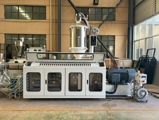China 16-110mm Mesin pembuatan pipa polietilen kepadatan tinggi dengan  baik motor dan PLC