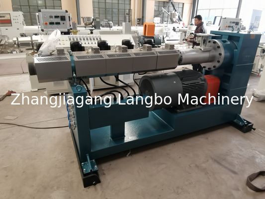 Pipa PE Single Screw Extruder 210KW 75/38 Kapasitas Tinggi