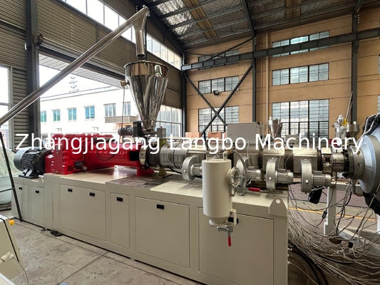 400-710mm PVC Pipe Extrusion Line dengan mesin 92/188 110KW