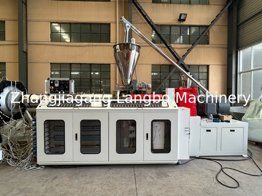 400-710mm PVC Pipe Extrusion Line dengan mesin 92/188 110KW