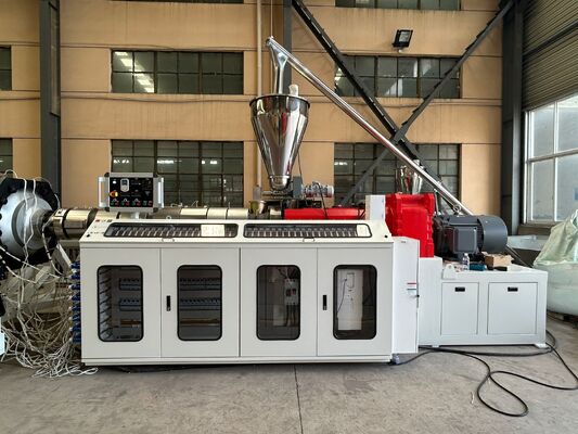 / SCHNIDER Kontaktor Mesin Pipa Plastik PVC Pipa Socketing Mesin Pipa Extrusion Line Air Pipe Making Machine