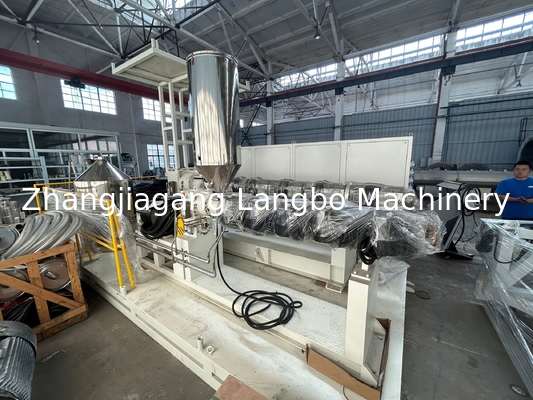 Diameter Besar DN Ukuran Double/Triple Wall HDPE PE Pasokan Air Diameter Besar Plastik PP PPR HDPE PE Pprc Pipe Extrusion Line Production Making Machine