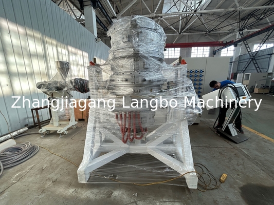 355-800mm HDPE Pipe Extrusion Line dengan Single Screw Extruder
