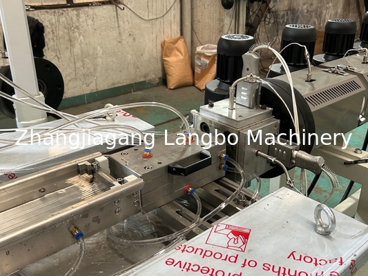 Precision Transparent PVC Price Tag Extrusion Line dengan ekstruder konik dengan dua sekrup