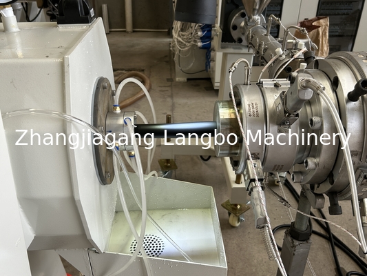 Plastik HDPE PE Pipe Extruder Membuat Mesin Untuk Produksi