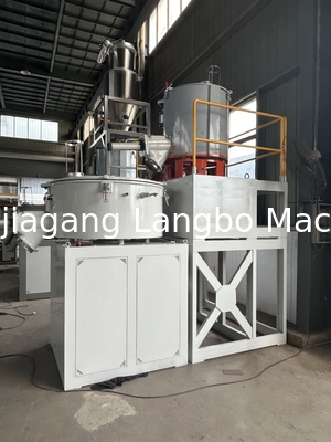 Mixer Kecepatan Tinggi Dioperasikan Mudah Untuk Pvc Compounding Vertical / Horizontal Type
