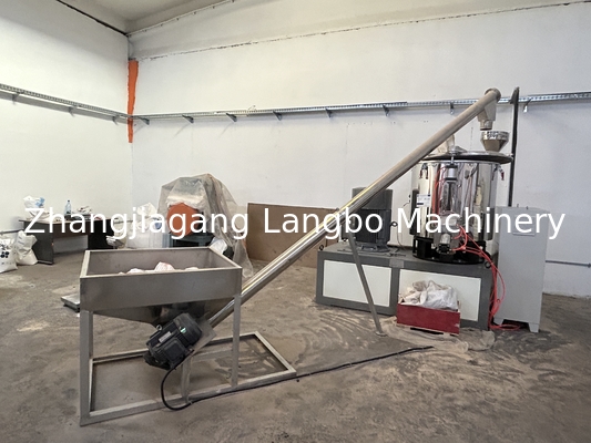 500L stainless steel mixer plastik untuk menyiapkan profil WPC bukti