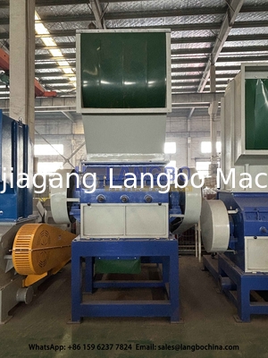 37KW Crusher Untuk Pipa PVC Plastik Lini Mesin Daur Ulang Limbah