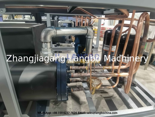 Efisien HDPE Pipe Extrusion Line Dilengkapi Mesin Chiller Dingin Udara Kualitas Terbaik R4047C / R22 Pendingin
