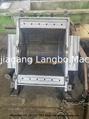 Produk limbah pipa profil plastik Crusher kebisingan rendah dan debu