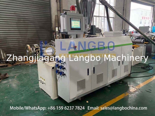 Jalur produksi pipa pembuangan PVC-U 75-250mm dengan kapasitas output tinggi dan kinerja terbaik