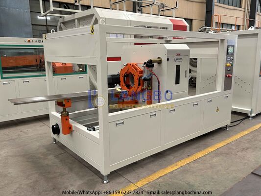 / SCHNIDER Kontaktor Mesin Pipa Plastik PVC Pipa Socketing Mesin Pipa Extrusion Line Air Pipe Making Machine