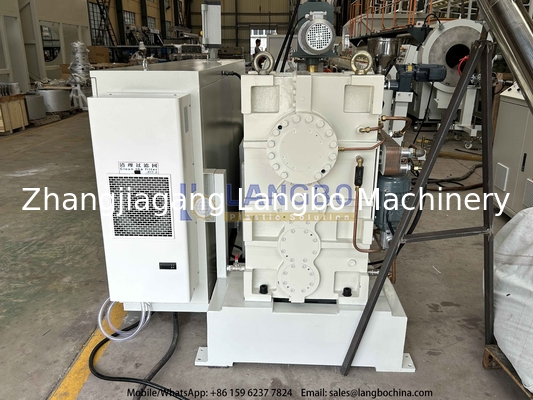 Jalur produksi pipa pembuangan PVC-U 75-250mm dengan kapasitas output tinggi dan kinerja terbaik