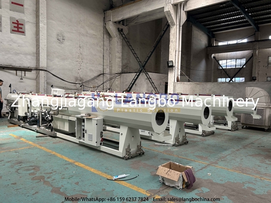 PVC CPVC UPVC Material Conduit Gas Supply Water and Drainage Pipe Extrusion Line Produksi