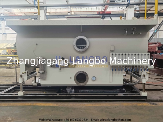 800-1200mm Tiga lapisan Besar Diameter PVC Pipe Making Machine Pipa limbah plastik Ekstrusi Produksi Line