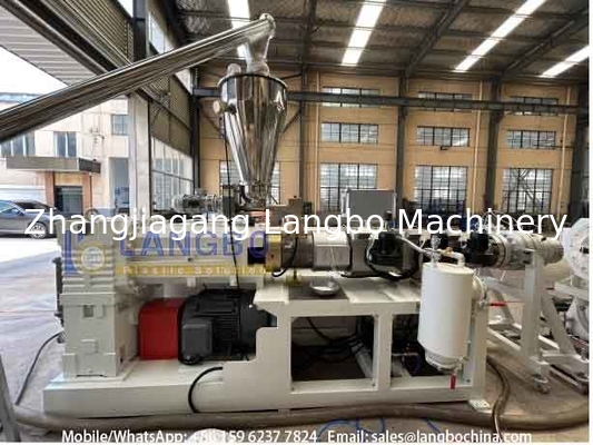 OPVC Pipe Extrusion Line 16-160mm PVC Pipe Making Machine Konik Twin Screw Extruder