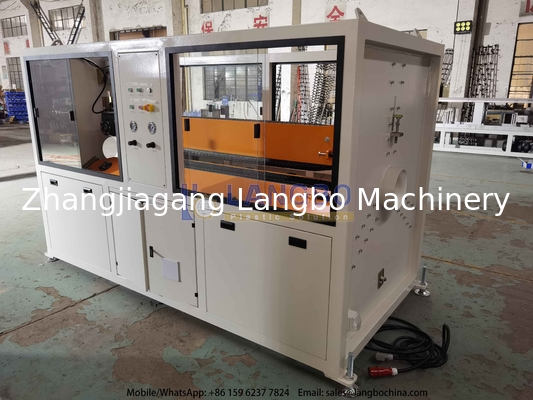 Plastik Twin Double Screw Extruder Saluran Listrik Pasokan Air Drainase Air limbah Produksi Mesin extrusion membuat