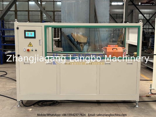 Mesin pipa pasokan air PE lini produksi mesin ekstruder