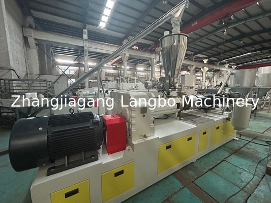 PVC PP PE Plastik Powder Hot Cutting Pelleziting Granulating Granulator Machine / Pelletizer Line