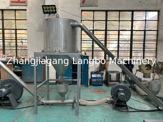 PVC PP PE Plastik Powder Hot Cutting Pelleziting Granulating Granulator Machine / Pelletizer Line
