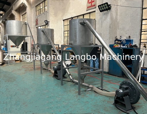 PVC PP PE Plastik Powder Hot Cutting Pelleziting Granulating Granulator Machine / Pelletizer Line