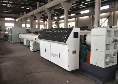 Garis Ekstrusi Pipa HDPE / PPR / PE Plastik Kapasitas Tinggi 1200 Kg / H Output