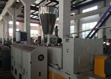 Garis Ekstrusi Pipa PVC Plastik Dengan Mesin Belling Pipa