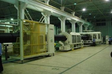 Single Screw PE Pipe Extrusion Line, Mesin Pembuat Pipa Pe Kapasitas Tinggi