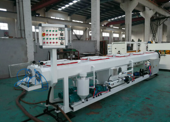 Motor Conical Twin Screw Pvc Pipe Production Machine, Mesin Pembuat Tabung PVC