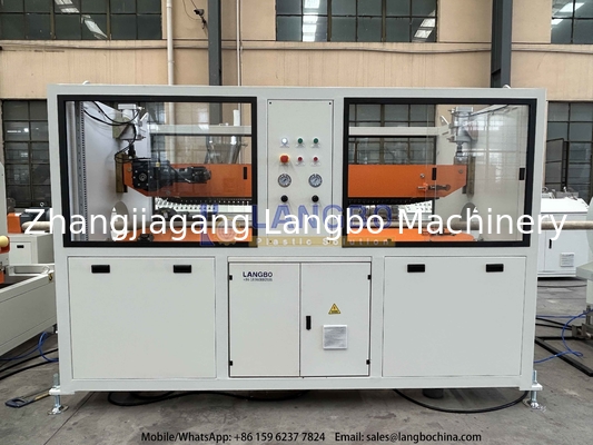 80/173 High Speed PVC Pipe Making Line Dengan Output 800kg/h untuk Pipe 250mm