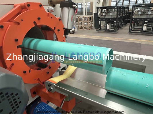 High Speed PVC Pipe Making Line dengan diameter pipa 50-250mm