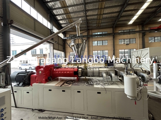 High Speed PVC Pipe Making Line dengan diameter pipa 50-250mm