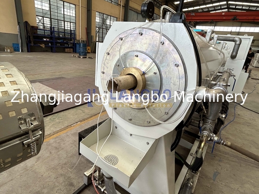 Mesin Ekstrusi Pipa Saluran PVC Berkecepatan Tinggi Lanjutan untuk UPVC dan CPVC Produksi Line Parallel Twin Screw Making Machine