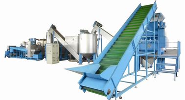 Disesuaikan PP PE Plastic Granulator Machine, Mesin Pabrik Daur Ulang Dengan Air Ring Cutter
