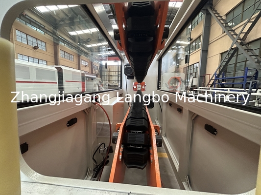 Mesin pipa pasokan air PE lini produksi mesin ekstruder