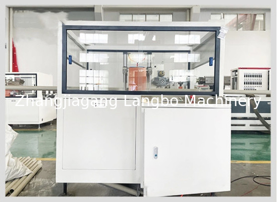 90-315mm Plastic Extruder Machine Air PVC Pipe Produksi Extrusion Line Dengan Mesin Belling