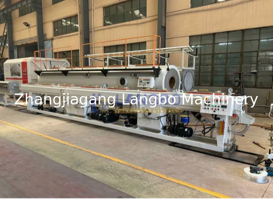 Multilayer Plastic Pipe Extrusion Line High Speed HDPE PE Pipe Line Mesin Produksi