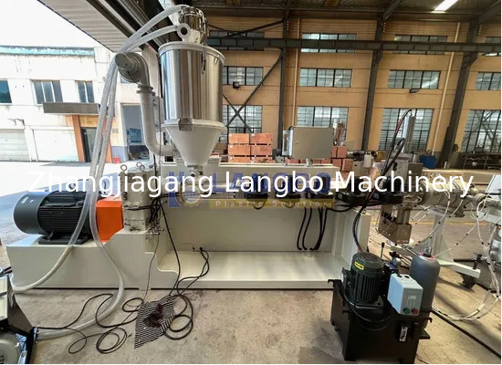 Multilayer Plastic Pipe Extrusion Line High Speed HDPE PE Pipe Line Mesin Produksi