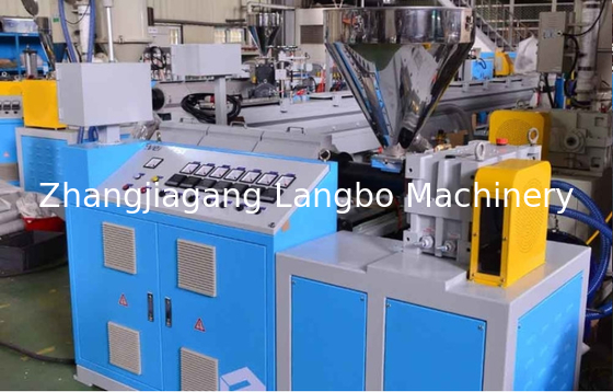 Plastik Twin / Single Extruder Extrusion PVC PE PPR PP HDPE Pipe Pertanian Air/Gas /Drainage/Layanan pipa air/Layanan ekstrusi