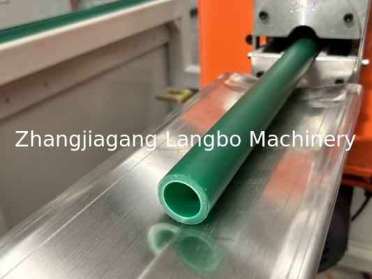 Profil Plastik Berkecepatan Tinggi PPR Pipa Drainase Air Membuat Ekstrusi Sekrup Tunggal