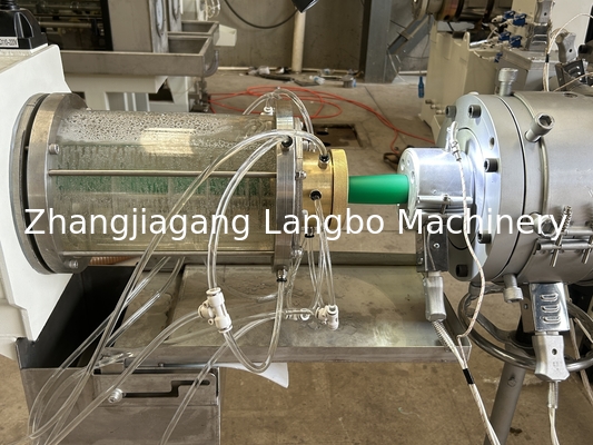 Mesin pembuatan tabung air panas HDPE Pipe Making Machine PPR Produksi Line PE Extrusion Line