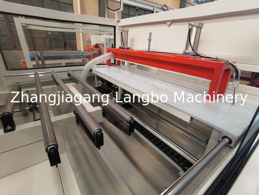 PVC Windows Profile Extrusion Line Making Machine Extruding Machine 1200mm PVC Ceiling Panel Production Line dengan Mesin Penanganan Otomatis